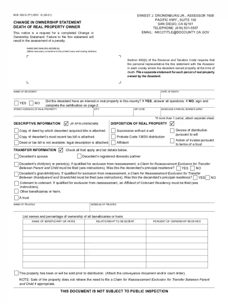 boe 502 d instructions Preview on Page 1