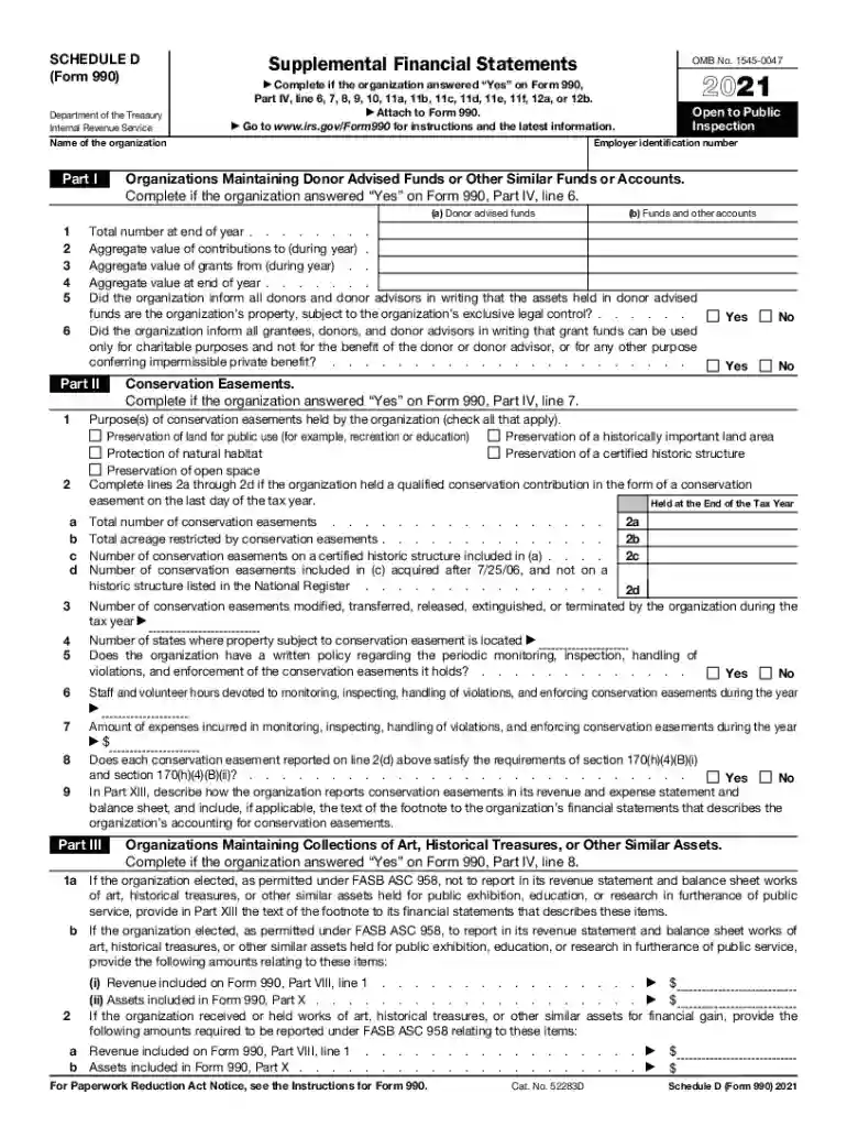 when is schedule d not required Preview on Page 1