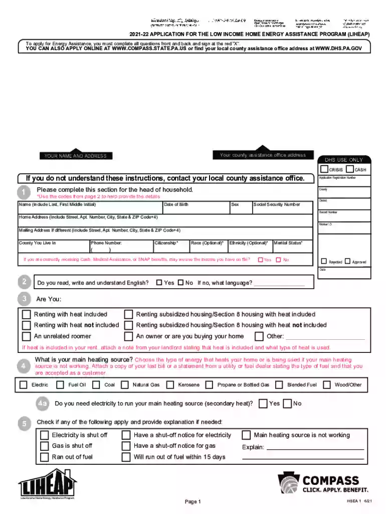 printable liheap application california Preview on Page 1