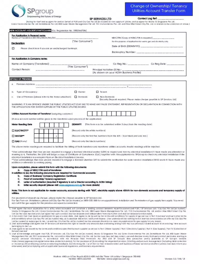 singapore ownership transfer Preview on Page 1