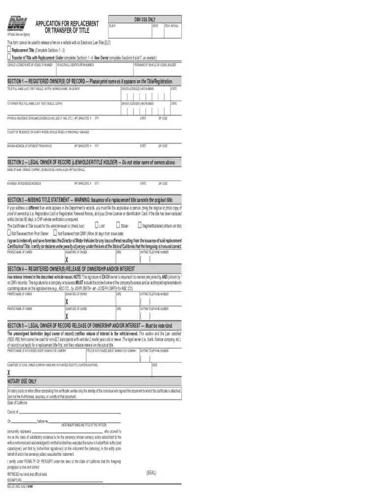reg 227 Preview on Page 1