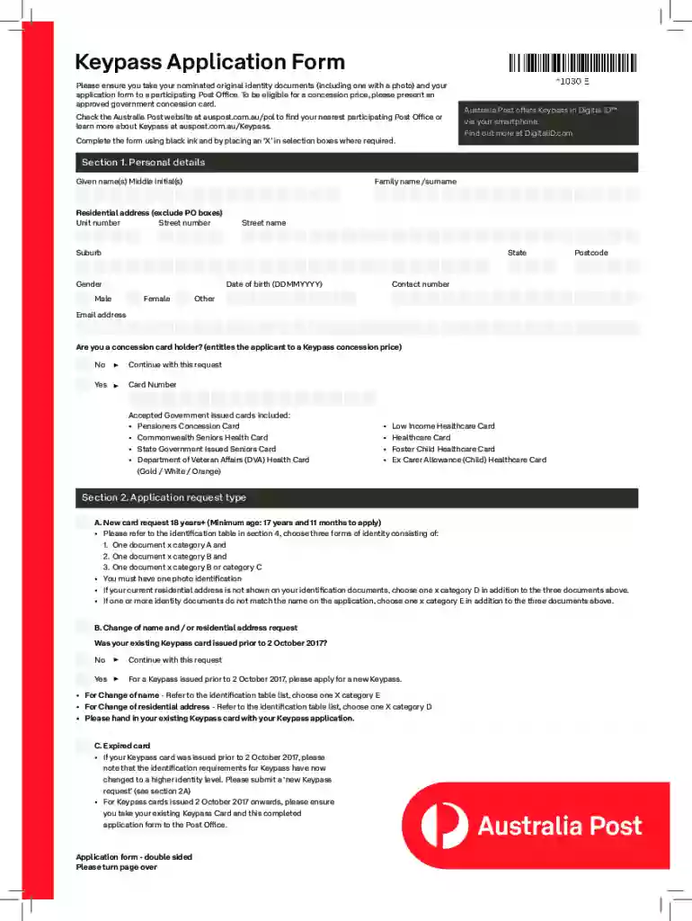 keypass id Preview on Page 1