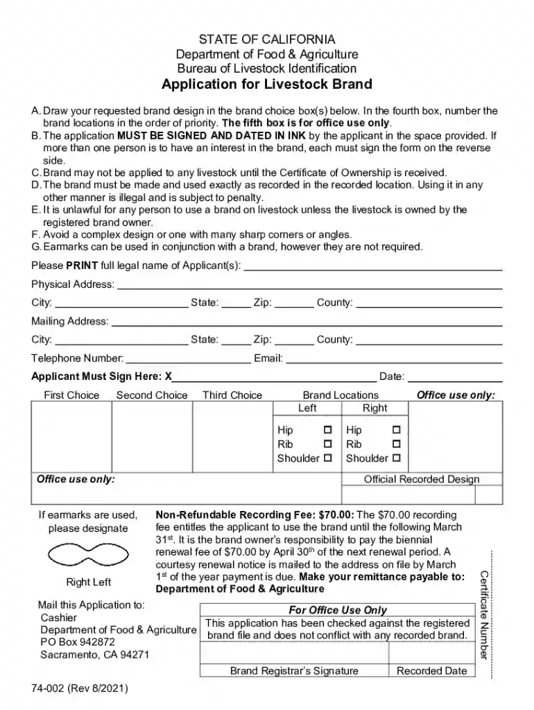 livestock brand search Preview on Page 1