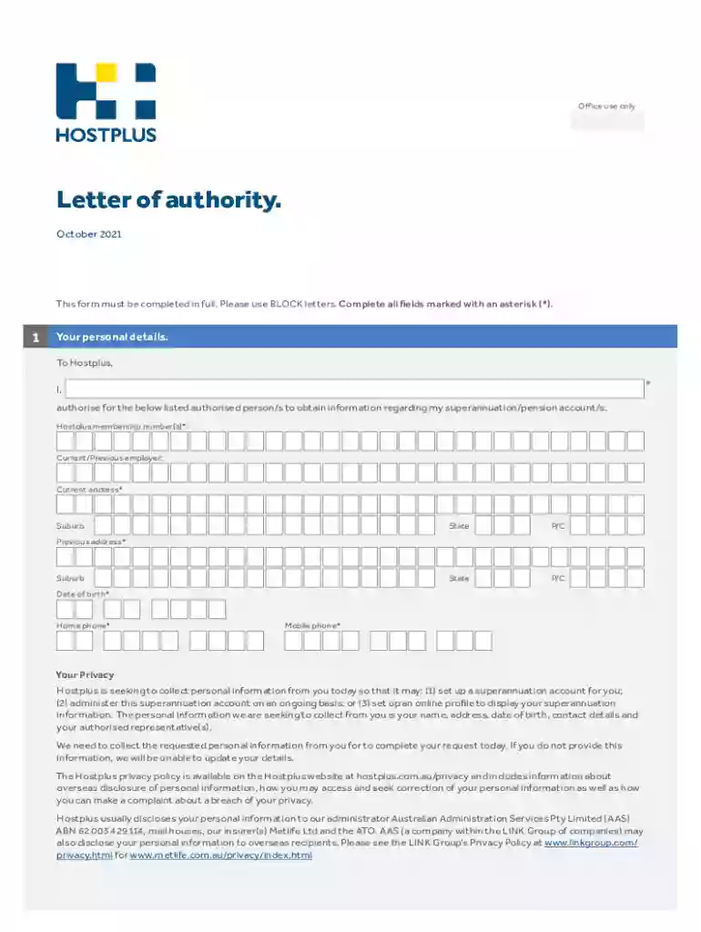 hostplus compliance letter 2024 Preview on Page 1