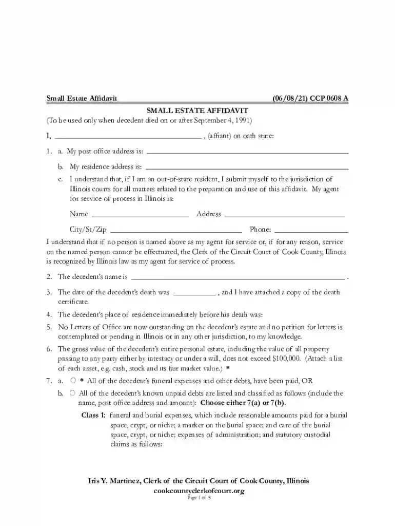 affidavit court Preview on Page 1