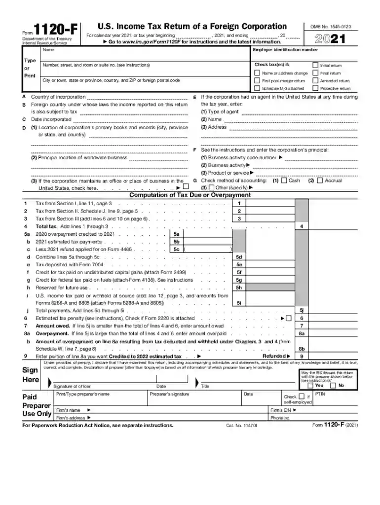 form 1120 filing due date Preview on Page 1