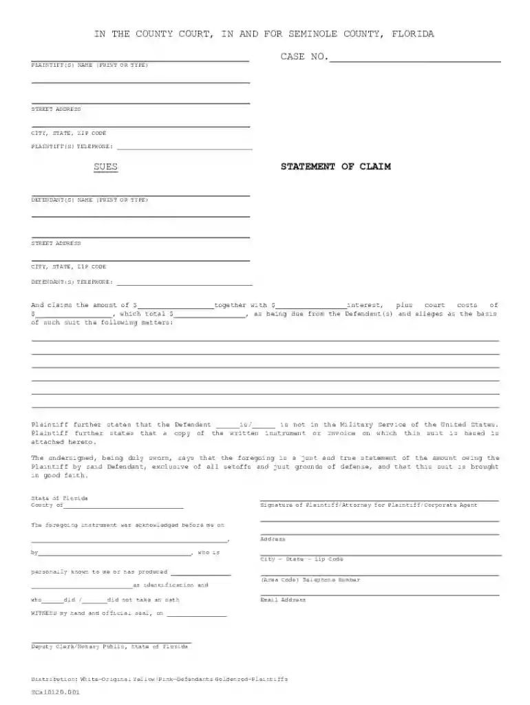 AFFIDAVIT OF MILITARY SERVICE - Semtribe Preview on Page 1