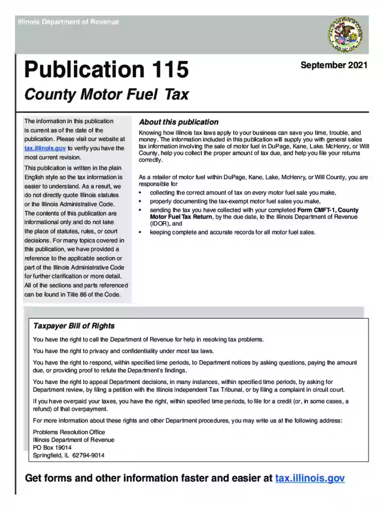 illinois pub motor fuel tax Preview on Page 1