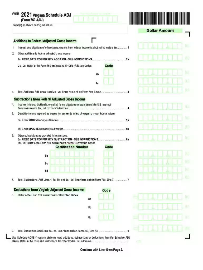 virginia schedule adj Preview on Page 1