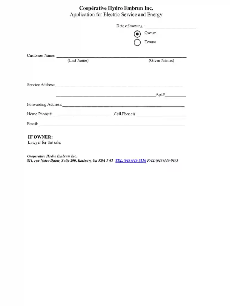 Best Electricity Bill Name Change Form Preview on Page 1