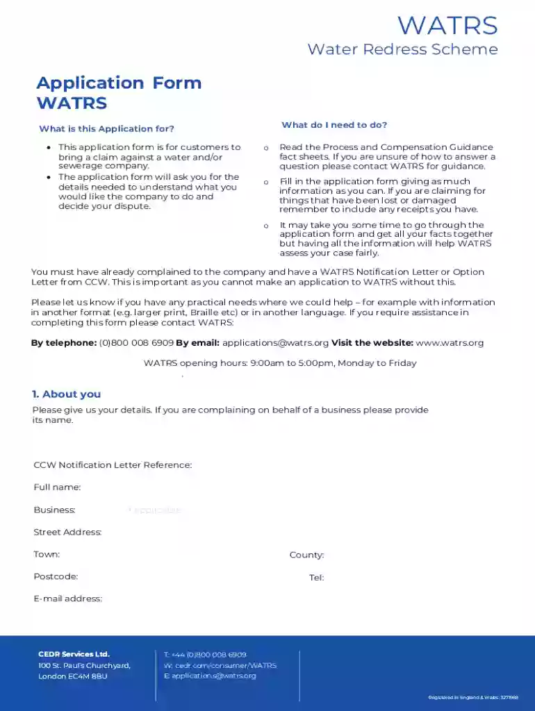 Fillable Online Conciliation Scheme Application Form Preview on Page 1