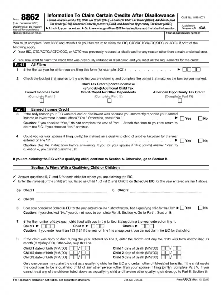 form 8862 turbotax Preview on Page 1