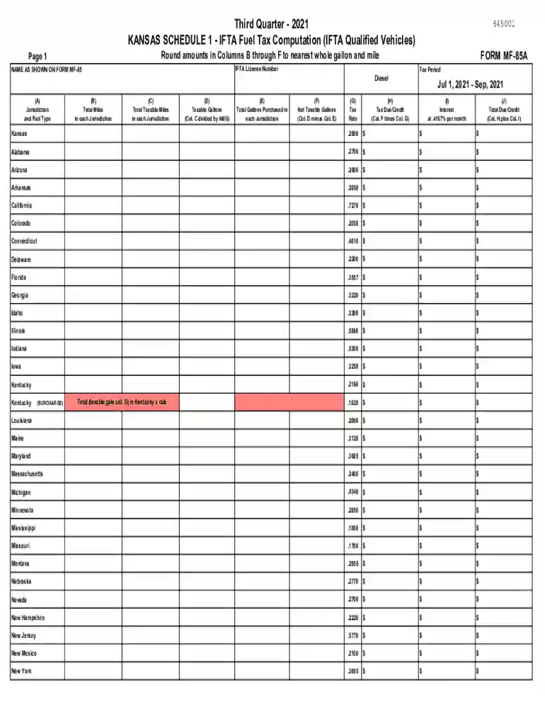 revenue FormsandPublicationsMotor Carrier Road Tax IFTA Forms Preview on Page 1
