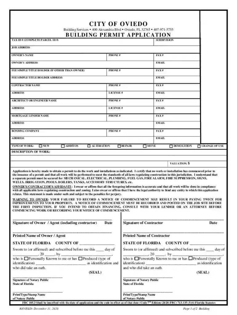 oviedo building department Preview on Page 1