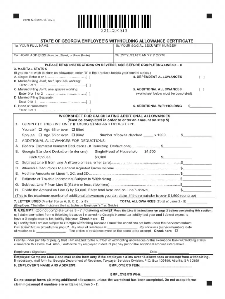 how to fill out a g4 form for dummies Preview on Page 1