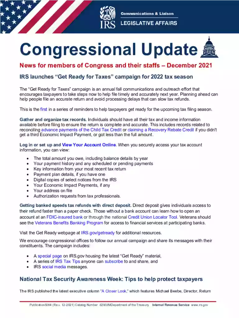 2021 irs publication Preview on Page 1