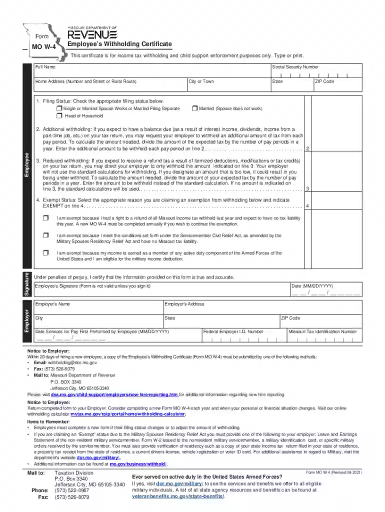 w 4 form 2021 Preview on Page 1