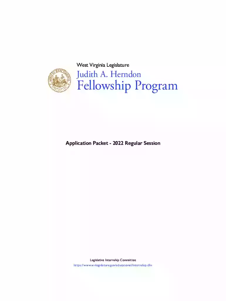 judith herndon fellowship Preview on Page 1