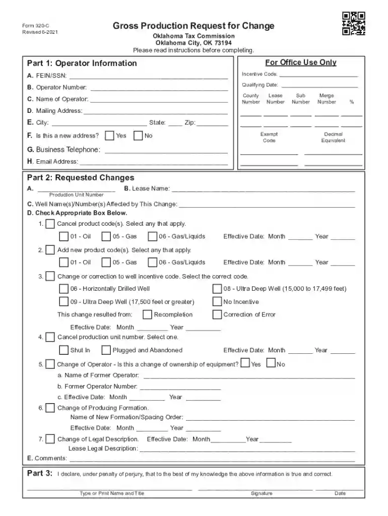 oklahoma gross production tax Preview on Page 1