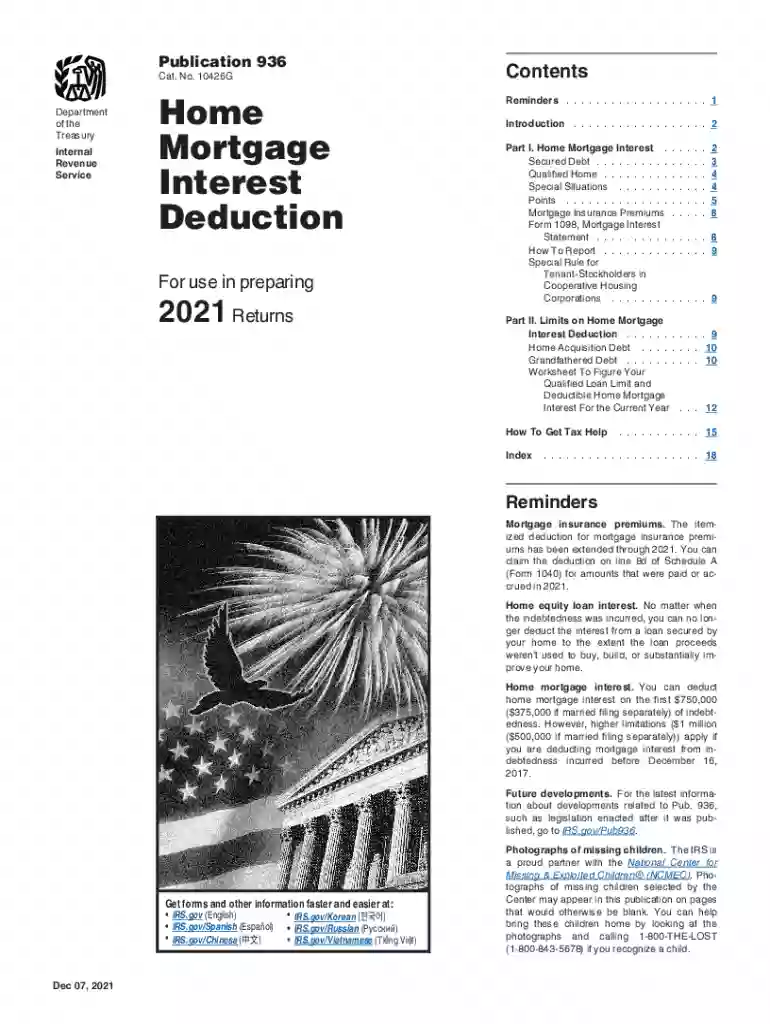 pub 936 Preview on Page 1