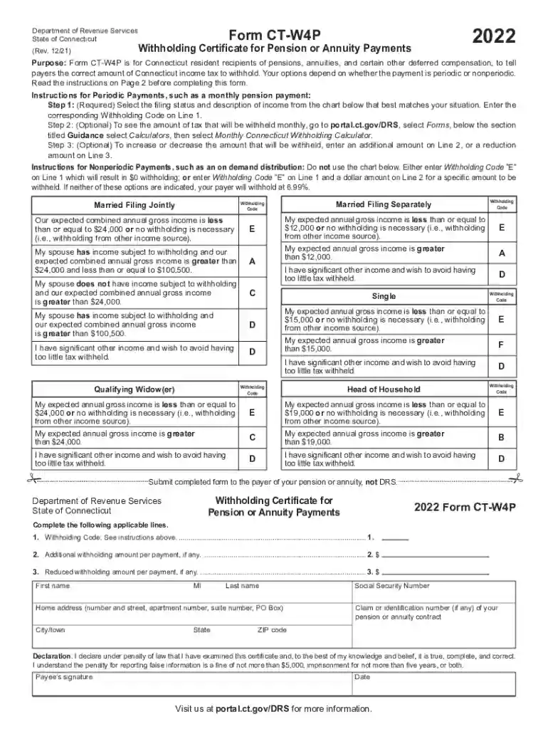 Withholding Forms - CT.GOV-Connecticut's Official State ... Preview on Page 1