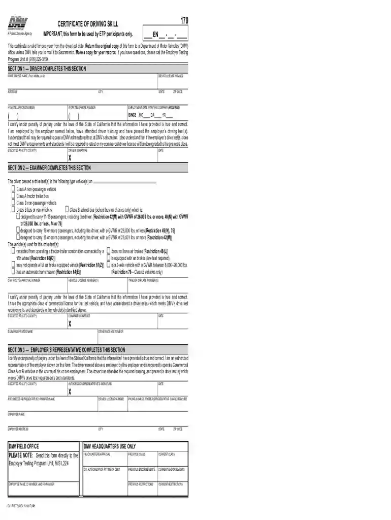 dl 170 etp Preview on Page 1
