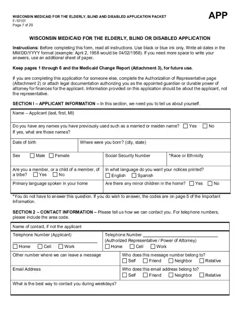 d2l2jhoszs7d12 cloudfront state WisconsinWisconsin Medicaid for the Elderly, Blind or Disabled Preview on Page 1
