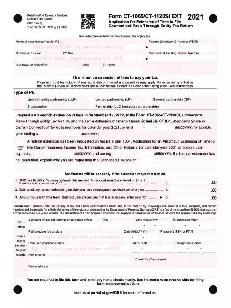 connecticut ct 1065 instructions 2023 Preview on Page 1