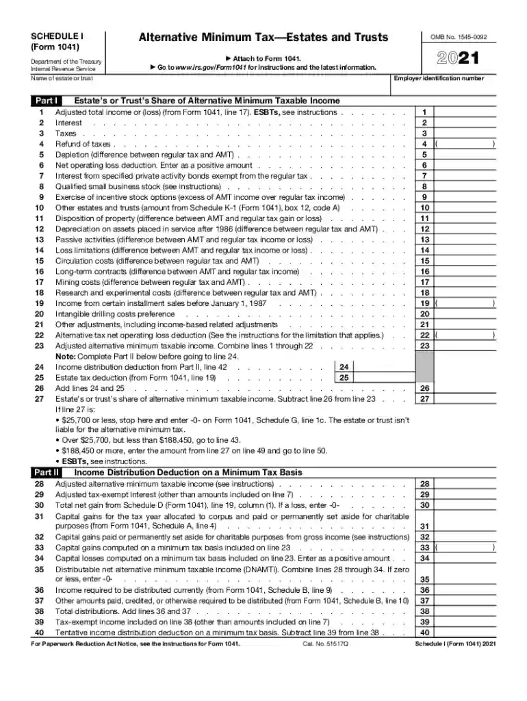 schedule 1 2021 Preview on Page 1