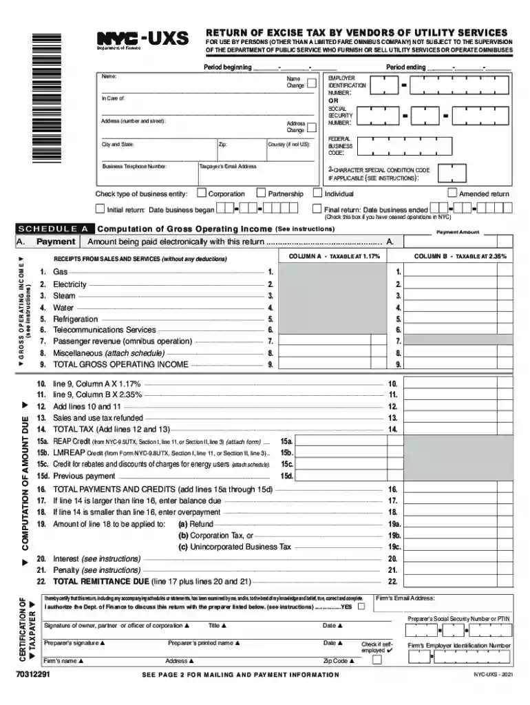 ny nycuxs tax Preview on Page 1