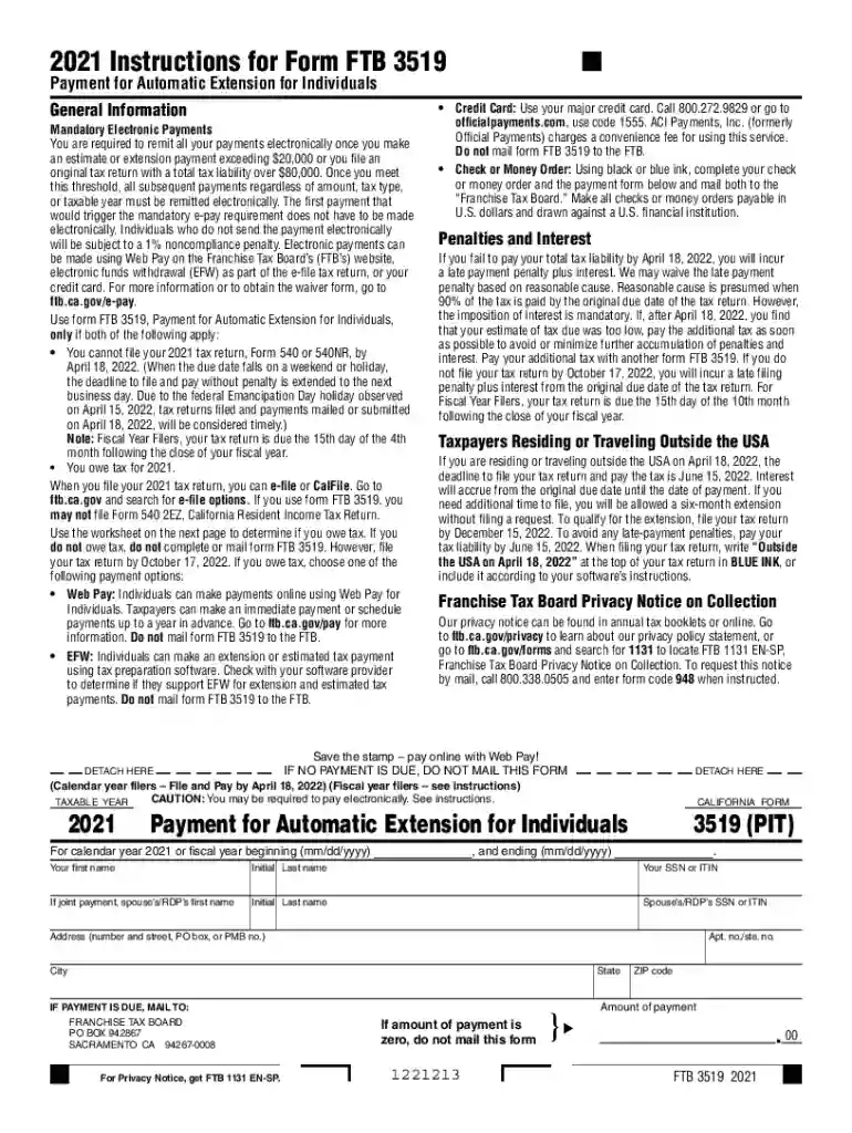ftb 3519 Preview on Page 1