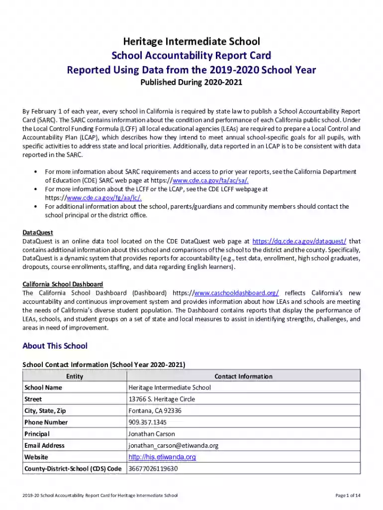 accountability report example Preview on Page 1