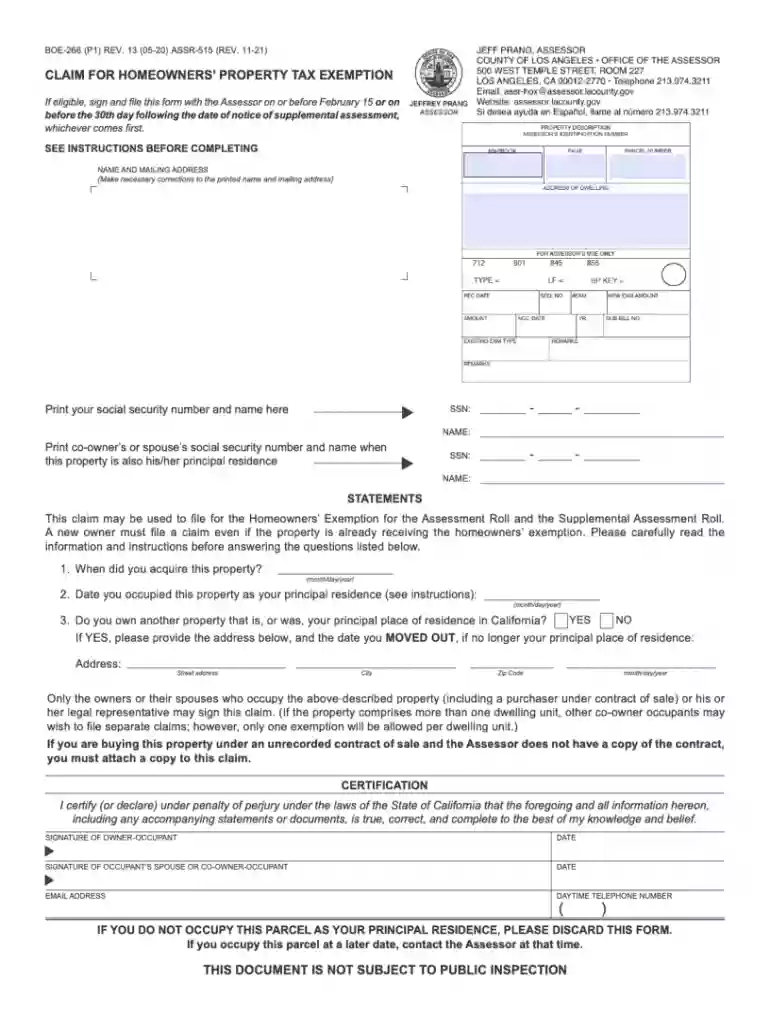california los angeles property tax Preview on Page 1