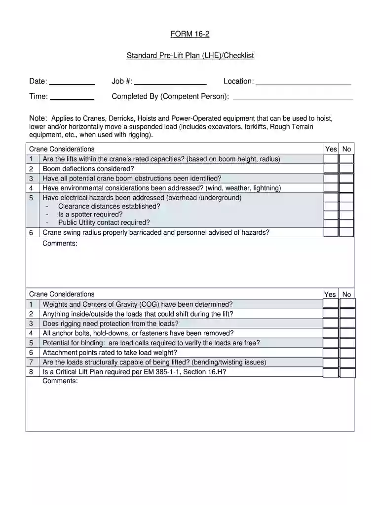 which of the following is an example of conditions that may limit the load rating of a crane Preview on Page 1