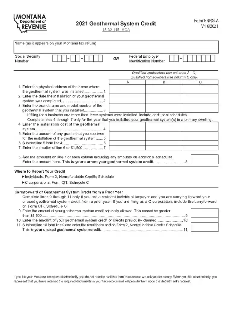 Fillable Online Understand The Geothermal Tax Credit ... Preview on Page 1
