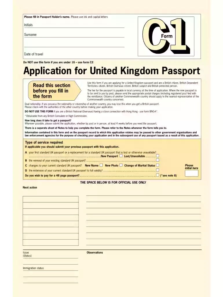 united passport kingdom Preview on Page 1