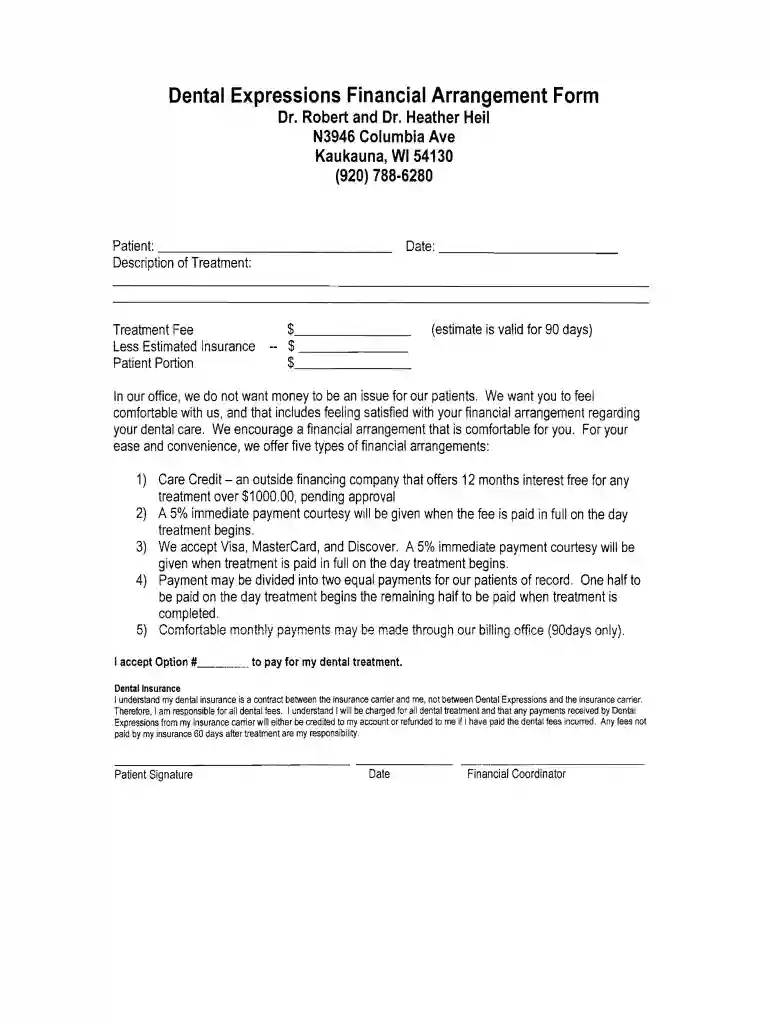 pacific dental services font Preview on Page 1