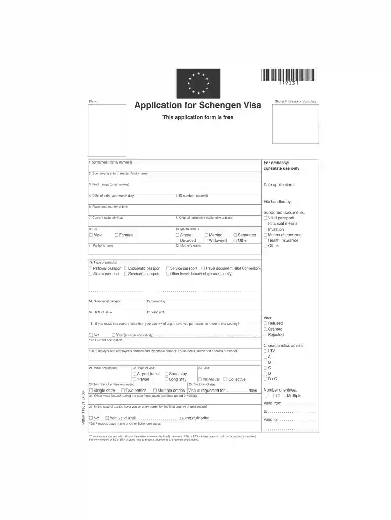 poland work visa application form online Preview on Page 1