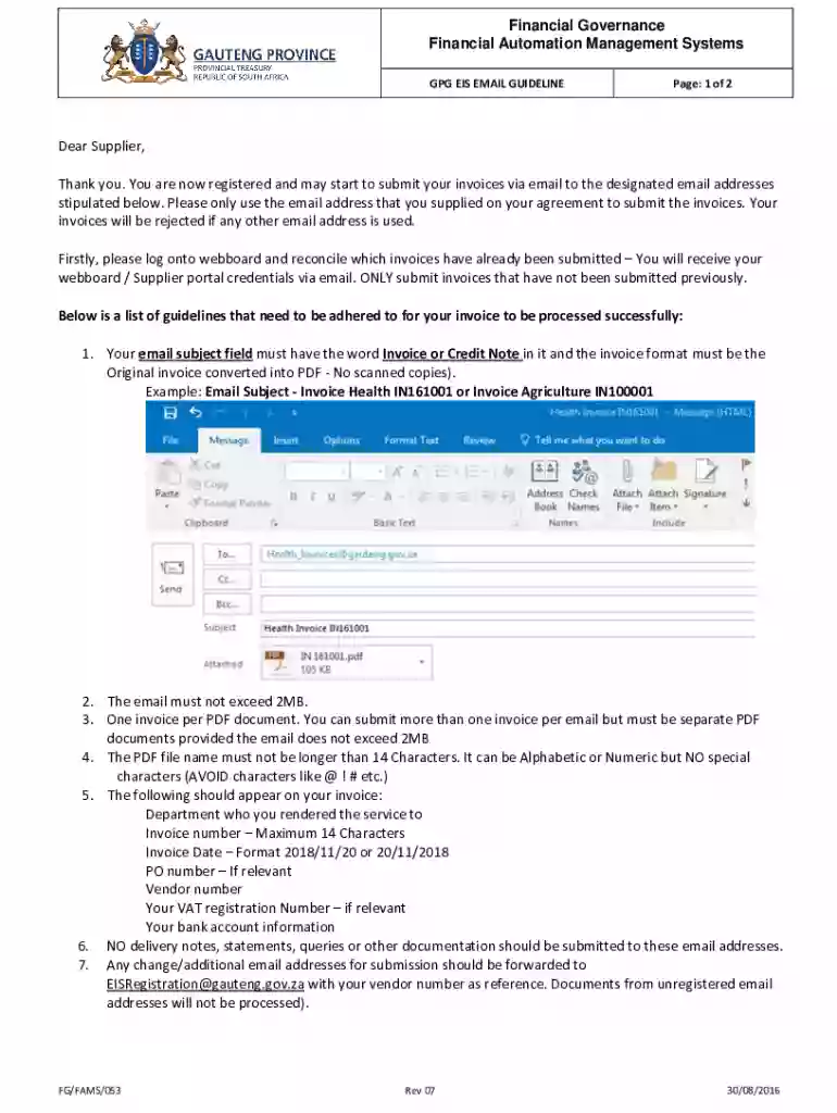 eisregistration Preview on Page 1