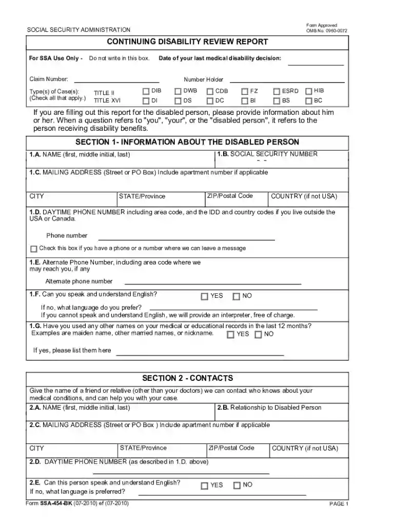 454 bk 2010 form Preview on Page 1