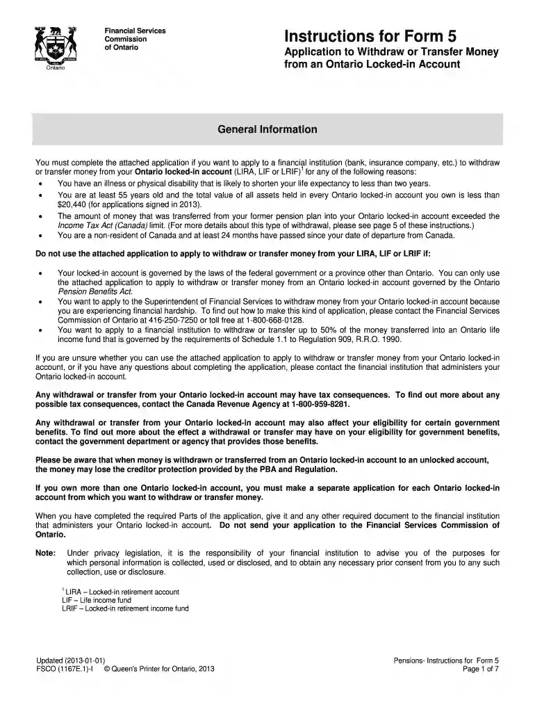 form 5 mental health act ontario Preview on Page 1