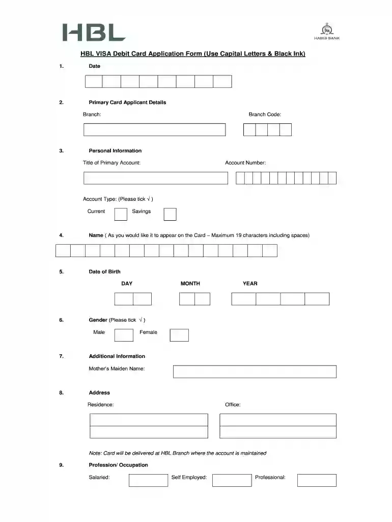 hbl atm card tracking Preview on Page 1