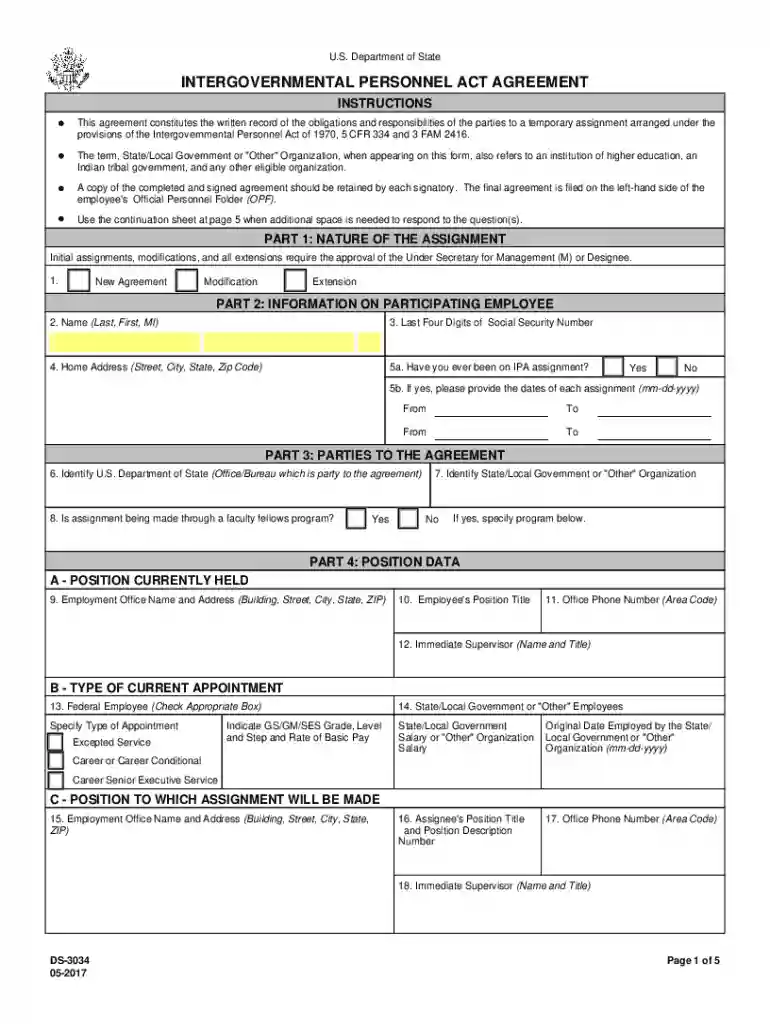 intergovernmental act agreement Preview on Page 1