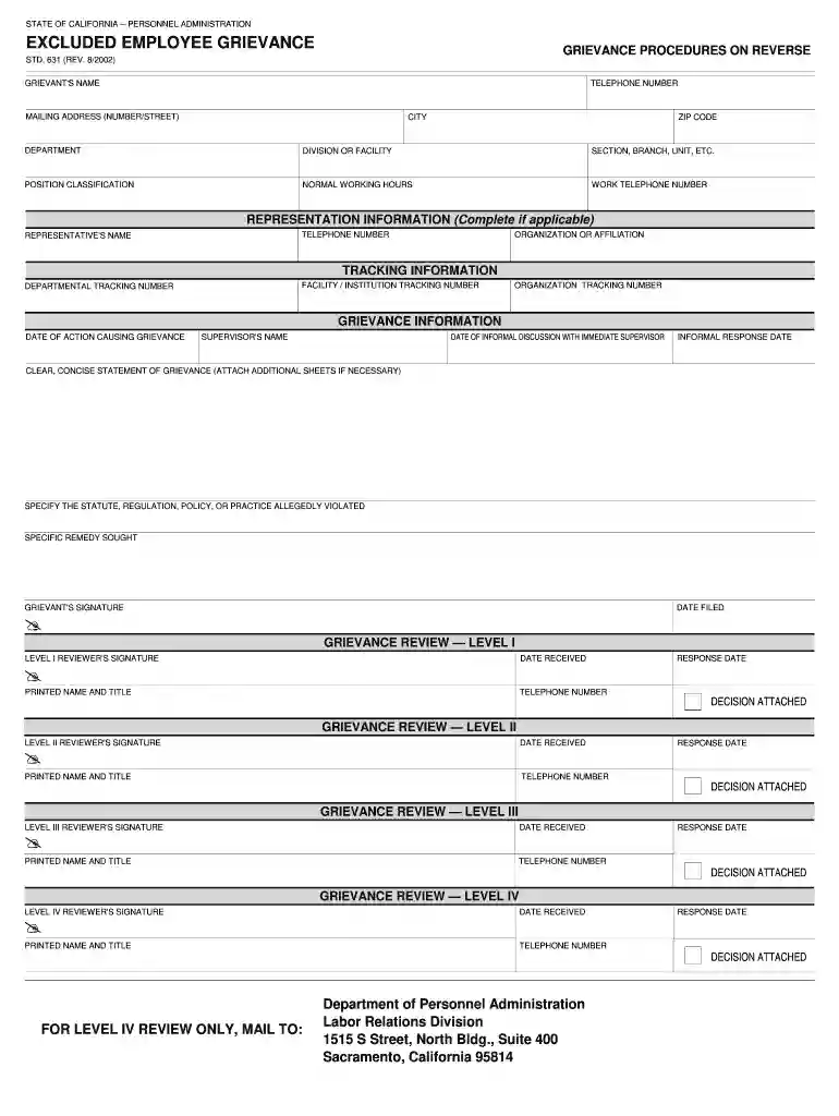 form 631 california state 2002 Preview on Page 1