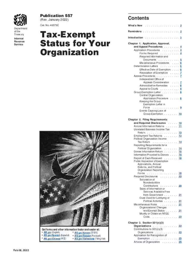 irs publication 557 Preview on Page 1