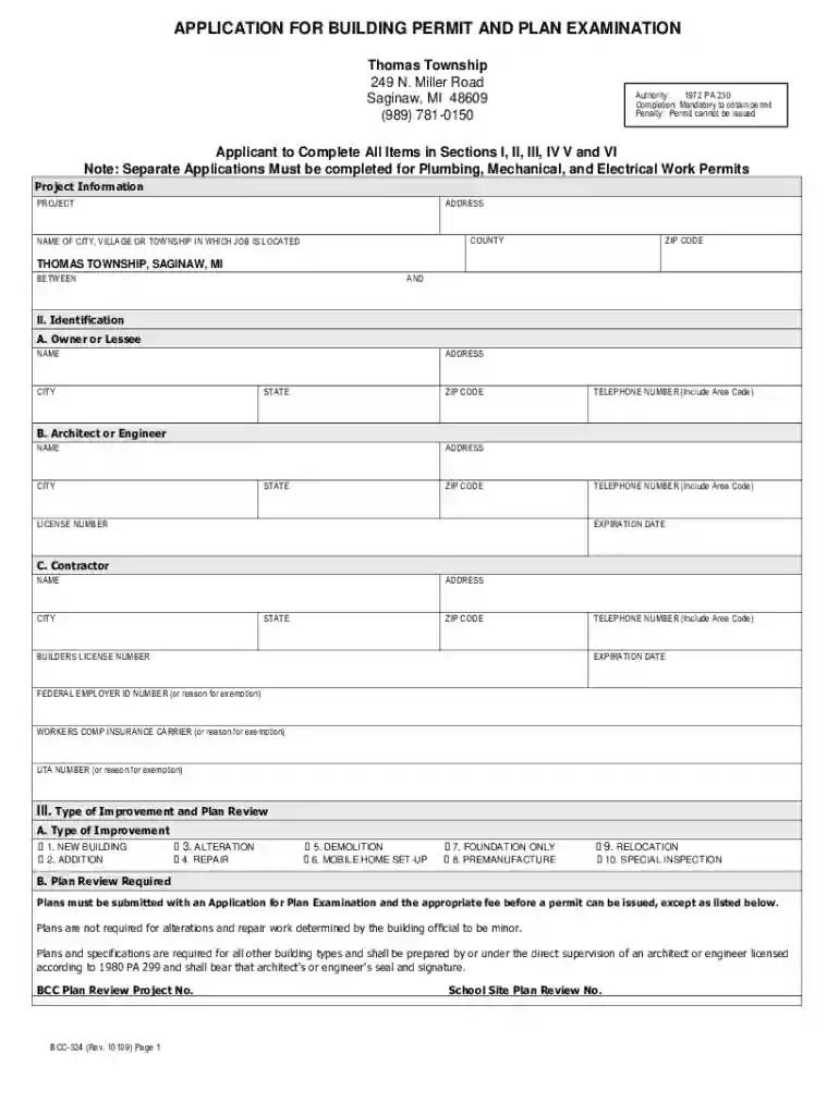 thomastwp wp-contentuploadsTHOMAS TOWNSHIP STORM WATER PLAN REVIEW PROCESSING FORM 249 N Preview on Page 1