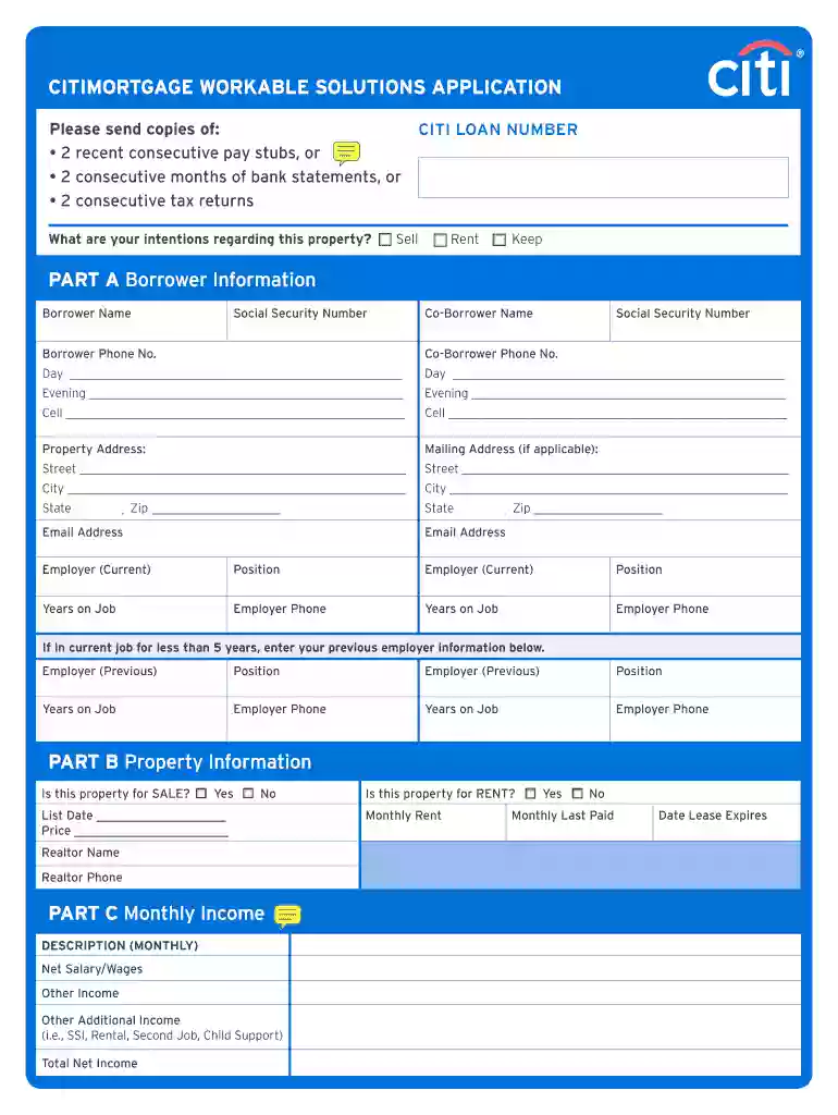 citimortgage login Preview on Page 1