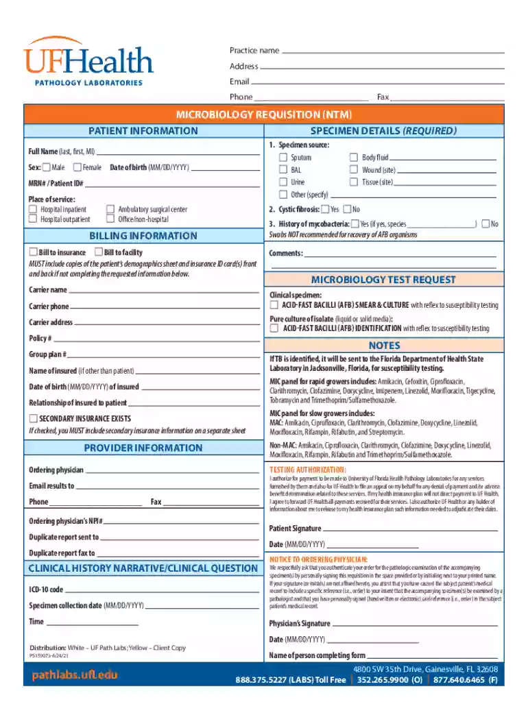 pathlabs.ufl.eduPathology Laboratories College of Medicine University of ... Preview on Page 1