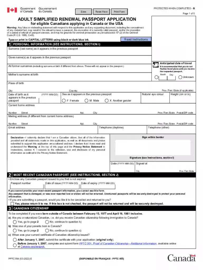 pptc 120 form pdf Preview on Page 1