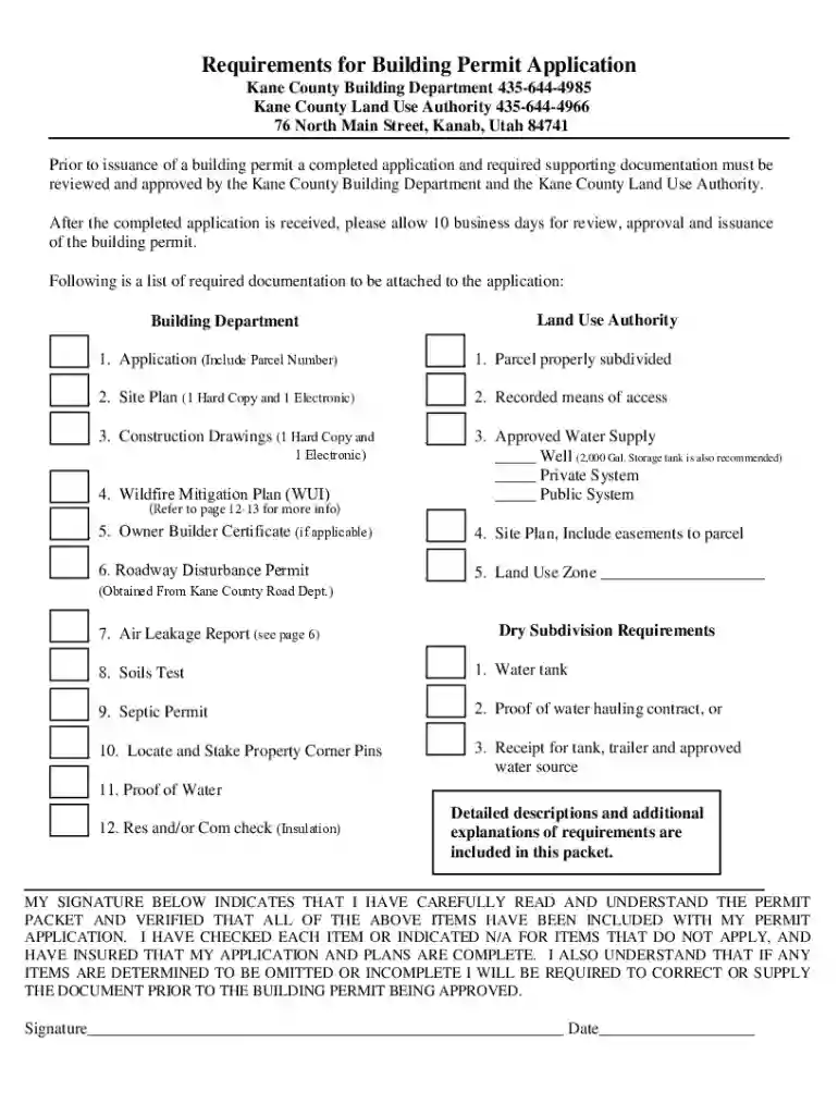 utah building permit county Preview on Page 1